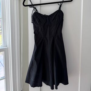 Black Spaghetti Strap Women’s Dress